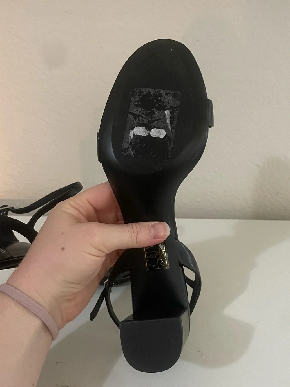 Jeffrey Campbell Go-There Block Heel Sandal Size 10 NEW